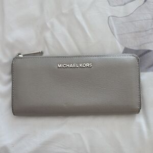 Michael Kors Silver Wallet